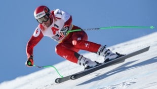 Vincent Kriechmayr hat nach seiner Rückkehr gleich den Ernstfall geprobt und im ersten Abfahrtstraining aufgezeigt. (Bild: GEPA/GEPA pictures)