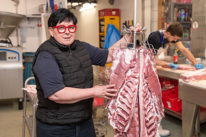 Schwein kommt aus dem Schneeberggebiet, das Rind aus der Buckligen Welt. Wurst wird im Haus ...