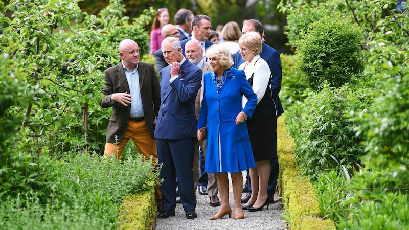 Auch König Charles war von Glenveagh Castle und seinen Gärten begeistert. (Bild: Getty Images/2016 Getty Images)