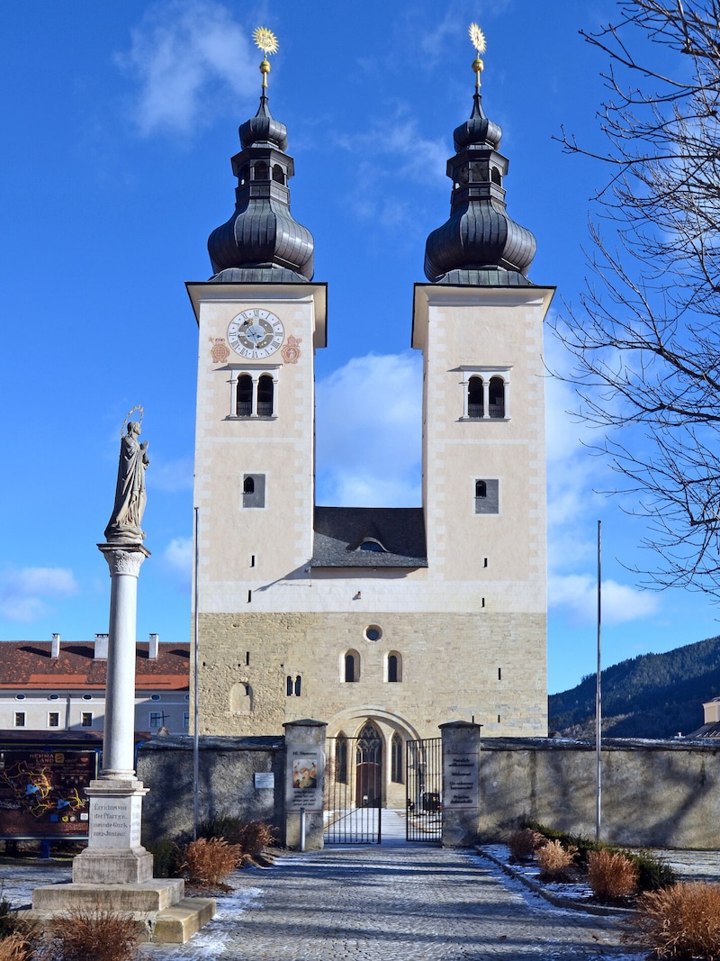 Monument des Glaubens: der Dom zu Gurk, ältestes Sakralbauwerk in Mittelkärnten. (Bild: stock.adobe.com/photo 5000 - stock.adobe.com)