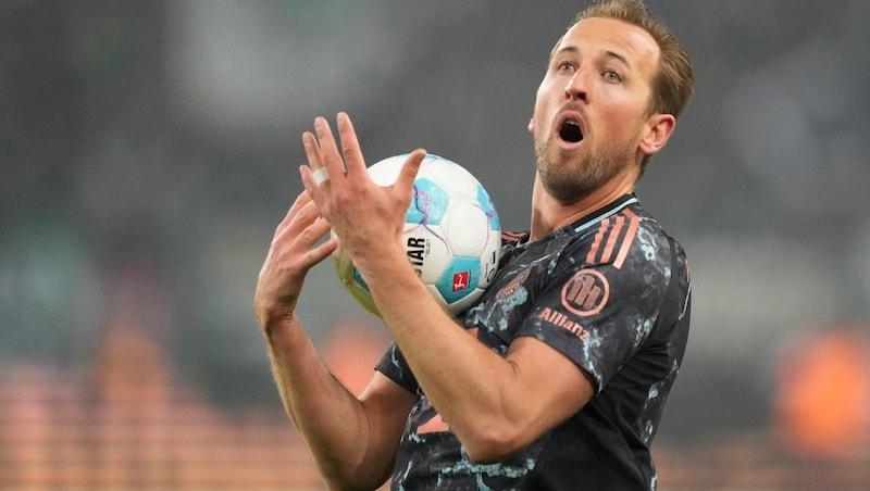 Harry Kane wurde in den vergangenen Jahren nicht gerade vom Glück verfolgt. (Bild: Copyright 2025 The Associated Press. All rights reserved.)