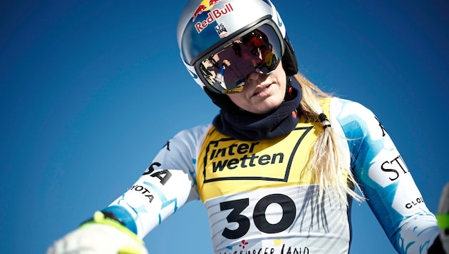 Lindsey Vonn startet heute in ihre neunte WM. (Bild: AP/ASSOCIATED PRESS)