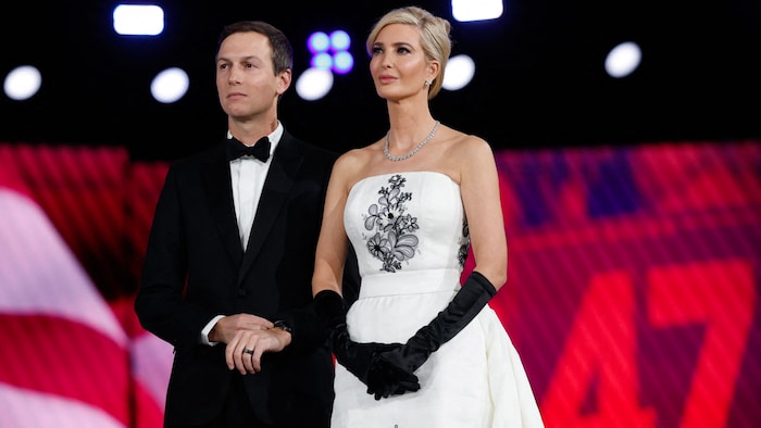 Jared Kushner with his wife Ivanka Trump