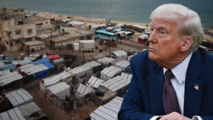 US-Präsident Donald Trump droht Gazabewohnern mit dem Tod und richtet auch scharfe Worte an die ...