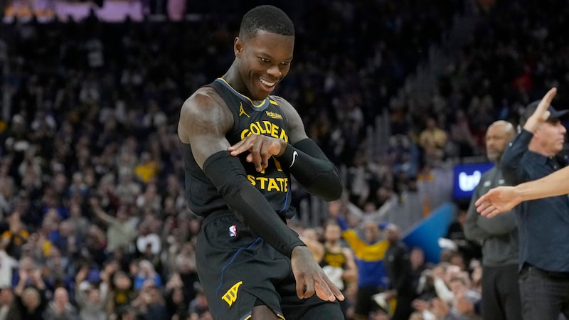 Dennis Schröder verlässt die Golden State Warriors. (Bild: AP/ASSOCIATED PRESS)