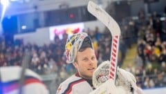 Atte Tolvanen steht am Freitag das erste Mal für Österreichs Nationalteam im Eishockey-Tor. (Bild: GEPA)