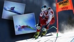 Schreckmoment mit bitteren Folgen für Ricarda Haaser im WM-Super-G. (Bild: ASSOCIATED PRESS, Screenshot/ORF)