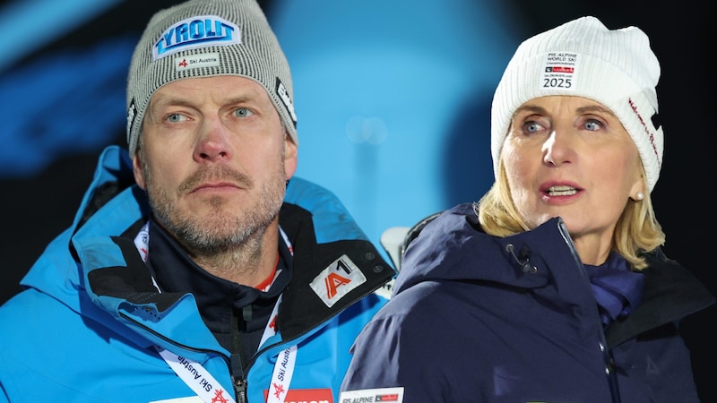 Roland Assinger und Roswitha Stadlober (Bild: GEPA/GEPA pictures)