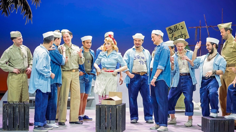 "South Pacific" at the Baden stage (Bild: Christian Husar/Bühne Baden)