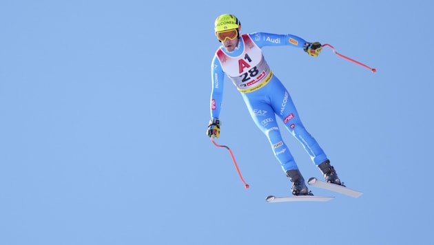 Christof Innerhofer has caused astonishment in training. (Bild: AP/APA/TOBIAS STEINMAURER)