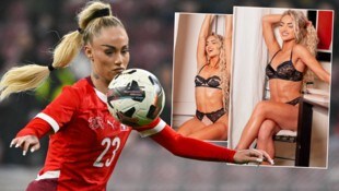 Alisha Lehmann zeigt sich auf Instagram in Dessous.