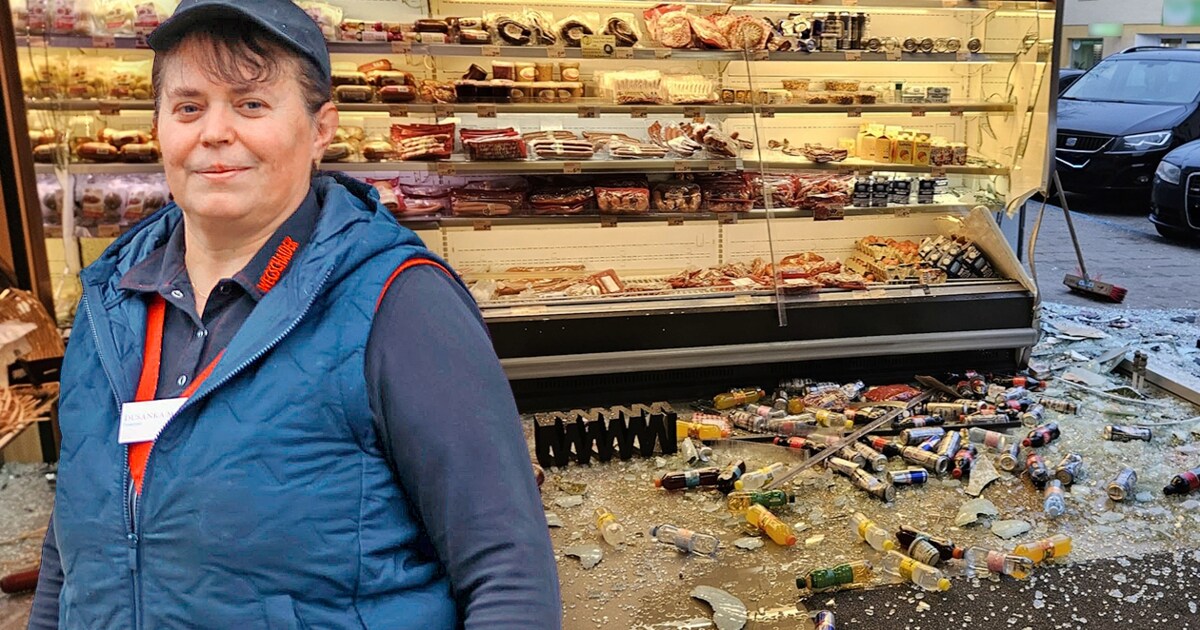 Shock for employees - Driver crashes into store with SUV | krone.at