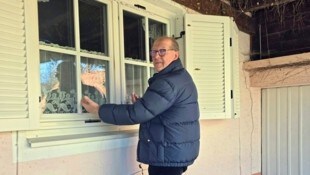 Nachbar Franc Legat wurde zum Lebensretter. Der 73-Jährige eilte zu Hilfe.
