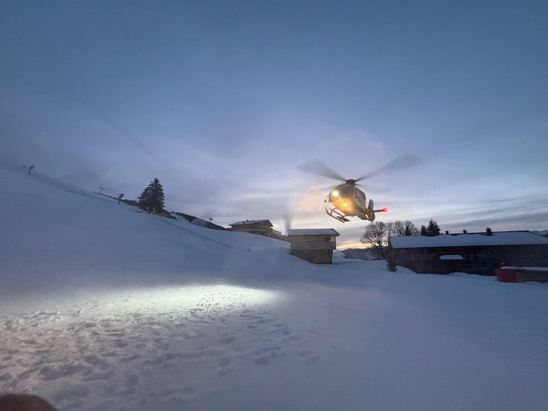 (Bild: Bergrettung Saalbach-Hinterglemm)