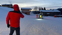 Die Bergrettung in Saalbach war rasch am Unfallort. (Bild: Bergrettung Saalbach-Hinterglemm)