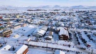 In der Stadt Nome (Bild) sollte das Flugzeug landen. (Bild: Anchorage Daily News)