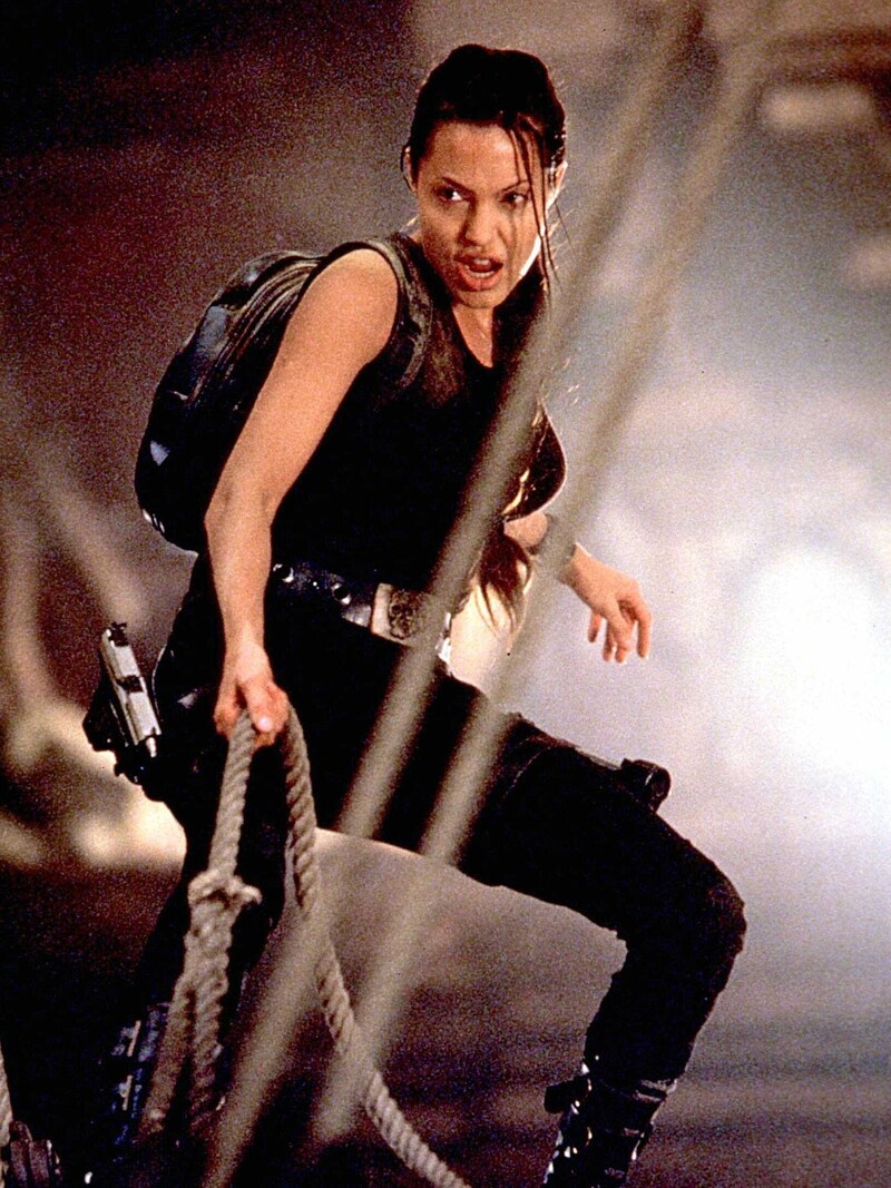 Angelina Jolie made her big breakthrough in Hollywood in the early 2000s with the role of Lara Croft. (Bild: Viennareport)