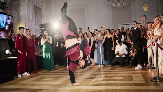 Die „Flying Steps“ sorgen auch heuer für Staunen am Ball. (Bild: Stefan Joham)