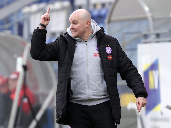 Austria-Trainer Stefan Kenesei.