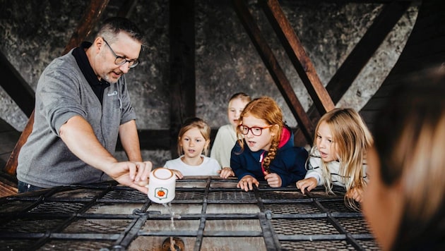 Young explorers are very welcome at Forchtenstein Castle from February 4 to 16. (Bild: wearegiving GMBH)