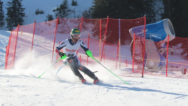 Lokalmatador Leo Bereuter fuhr auf Platz 13. (Bild: Peter Weihs/Kronenzeitung)