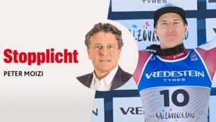 „Krone“-Sportchef Peter Moizi über unseren silbernen Raphael Haaser (Bild: Pail Sepp)