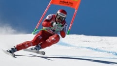 Vincent Kriechmayr zeigte beim Abschlusstraining auf. (Bild: ASSOCIATED PRESS)