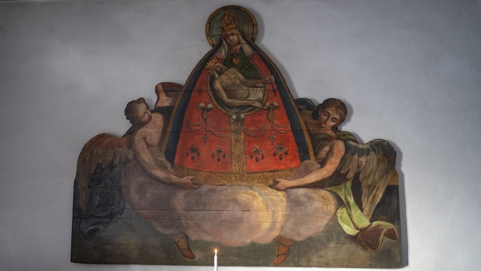 Gnadenbild der Luggauer Madonna aus 1513.