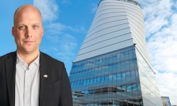 Daniel Liebhart ist seit 16 Jahren Fluglotse am Tower in Schwechat.