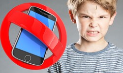 Schüler, die den strengsten Regeln unterliegen – keine Handys im Schlafzimmer und keine ...