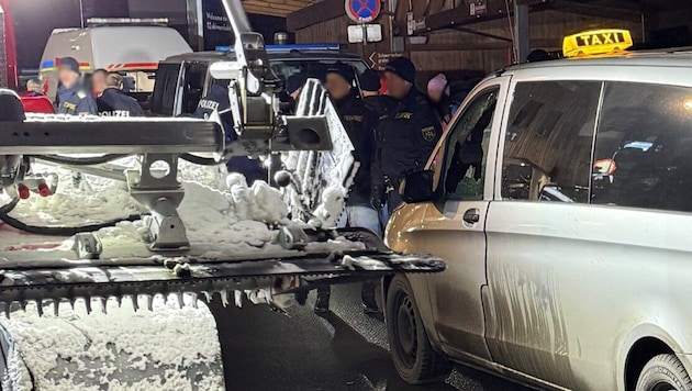 An altercation broke out outside a pub in Hinterglemm. (Bild: zVg/Krone KREATIV)