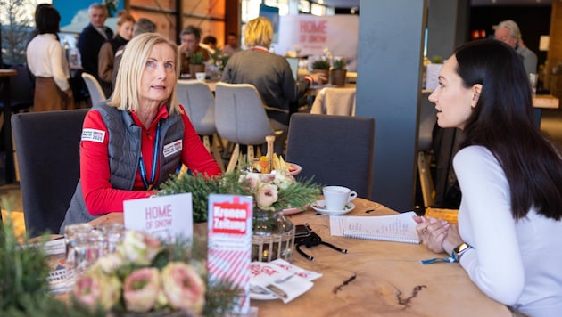 Roswitha Stadlober has been the first woman to head the Austrian Ski Association (ÖSV) since October 2021. In this interview, she also reveals some personal details. (Bild: urbantschitsch mario)