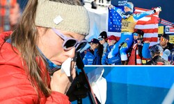 Freudentränen bei Breezy Johnson nach ihrem Sensations-Triumph