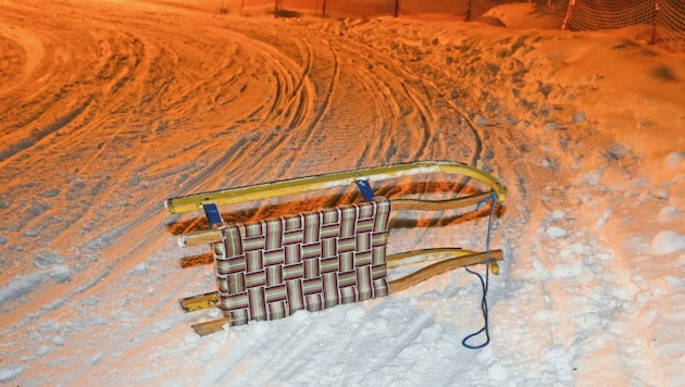 Immer wieder kommt es auf Rodelbahnen zu schweren Stürzen, weil die Gefahren unterschätzt ...