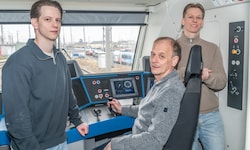 Vater Johann Spindelberger konnte die Begeisterung für den Lokführer-Beruf an seine Söhne Daniel ...