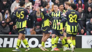 Manchester City jubelt.