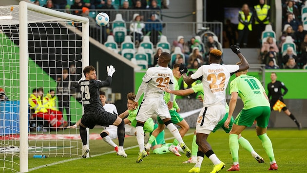 Bayer Leverkusen are now eight points behind Bayern Munich. (Bild: APA/AFP)