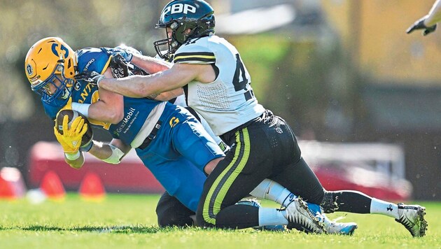 The Graz Giants invite you to the big Super Bowl party. (Bild: GEPA/GEPA pictures)