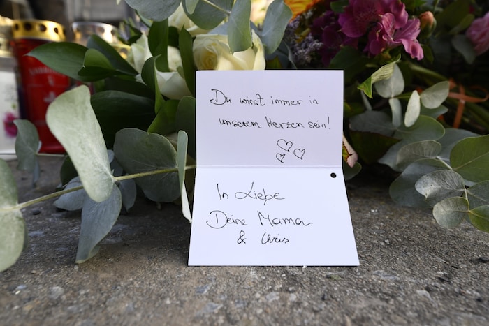 Die letzten Worte an Caroline