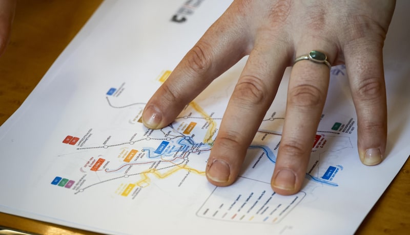 Mit Dezember 2026 soll das Liniennetz umgestellt werden. (Bild: Tschepp Markus)