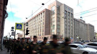 Die FSB-Zentrale in St. Petersburg (Bild: AFP)