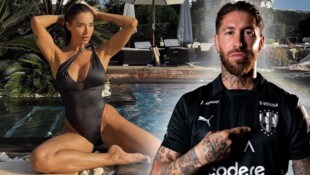 Sergio Ramos unterschieb vor wenigen Tagen bei Monterrey, seine Ehefrau Pilar Rubio wird ihn auf ...