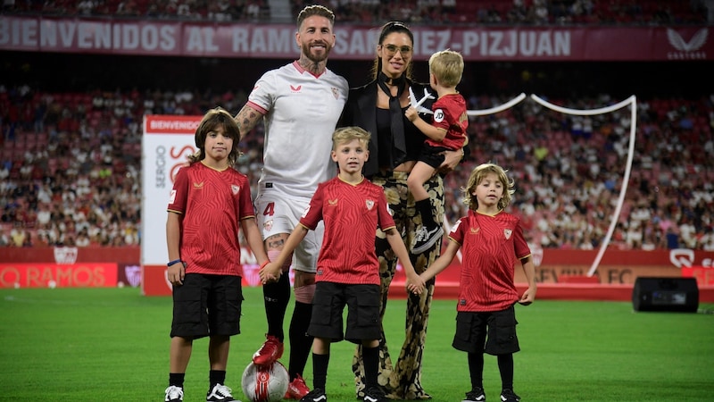 Sergio verlässt die Familie Ramos für ein Jahr. (Bild: APA/AFP/CRISTINA QUICLER)