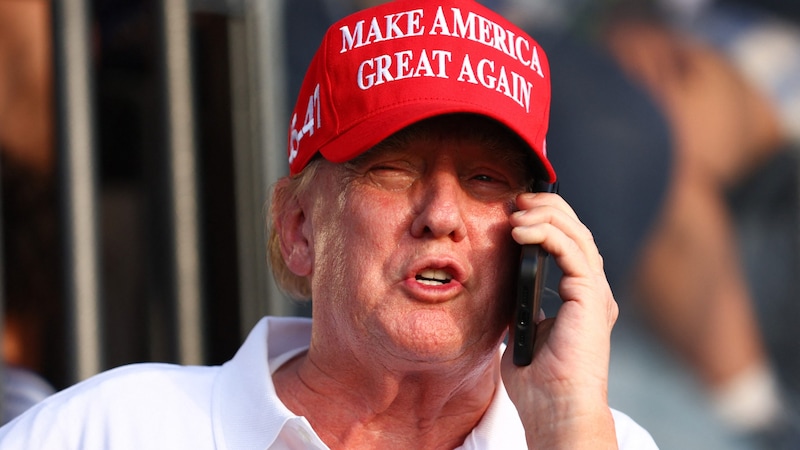 Did Trump talk to the Kremlin leader on the phone? From the White House (Bild: APA/2024 Getty Images)