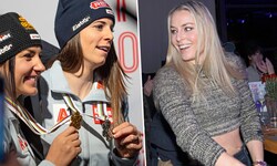Stephanie Venier, Mirjam Puchner und Lindsey Vonn (von li. nach re.)