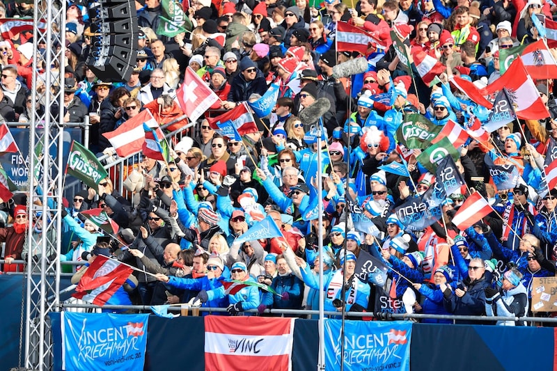 Tolle Stimmung in Saalbach (Bild: Birbaumer Christof)