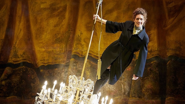 Fährt im Mai zum Theatertreffen nach Berlin: Julia Riedler als bedrängtes „Fräulein Else“ im ...