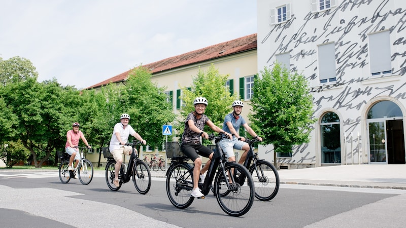 In Graz in particular (here the South site), the cycling offer is well received. (Bild: Short and Sweet/Leitgeb)