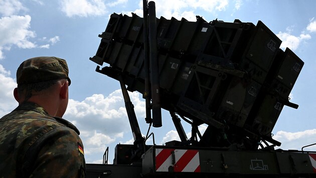 The Schwesing site near Husum is part of the Bundeswehr's air defense units, which also work with the Patriot missile defense system, among other things. (Bild: APA/AFP/Christof STACHE)