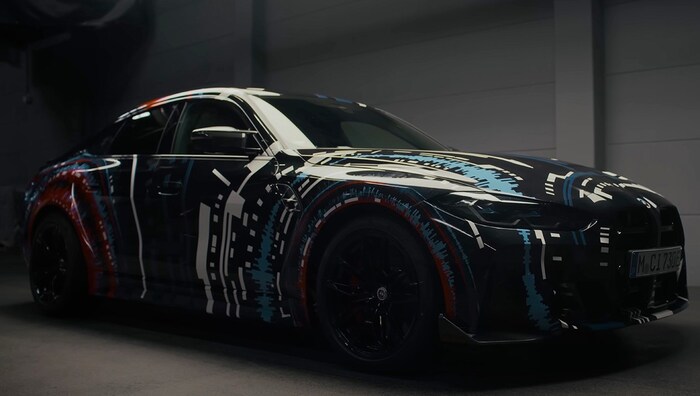 Ein Prototyp auf Basis des BMW i4 – so wird das Serienmodell nicht aussehen.